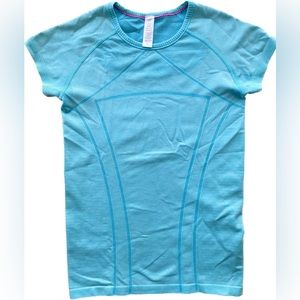 Blue Ivivva short sleeve, size 14 (girls)